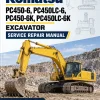 Komatsu PC450-6, PC450LC-6, PC450-6K, PC450LC-6K Excavator Manual