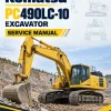 Komatsu PC490LC-10 Excavator Service Manual