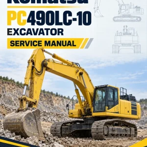 Komatsu PC490LC-10 Excavator Service Manual Komatsu PC490LC-10 Excavator Service Manual
