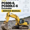 Komatsu PC600-6, PC600LC-6 Excavator Service Manual Komatsu PC600-6, PC600LC-6 Excavator Service Manual