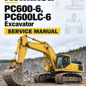 Komatsu PC600-6, PC600LC-6 Excavator Service Manual Komatsu PC600-6, PC600LC-6 Excavator Service Manual