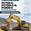 Komatsu PC750-6, PC750LC-6, PC800-6 Excavator Service Manual Komatsu PC750-6, PC750LC-6, PC800-6 Excavator Service Manual