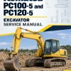 Komatsu PC100-5 and PC120-5 Excavator Service Manual