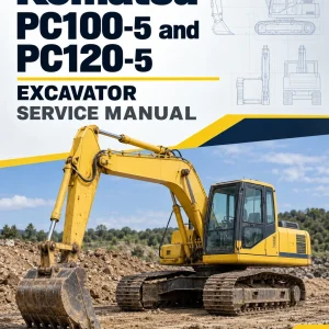 Komatsu PC100-5 and PC120-5 Excavator Service Manual Komatsu PC100-5 and PC120-5 Excavator Service Manual