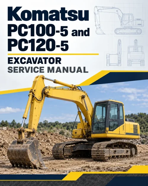 Komatsu PC100-5 and PC120-5 Excavator Service Manual Komatsu PC100-5 and PC120-5 Excavator Service Manual