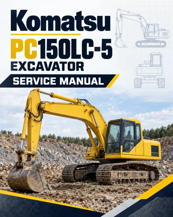 Komatsu PC150LC-5 Excavator Service Manual