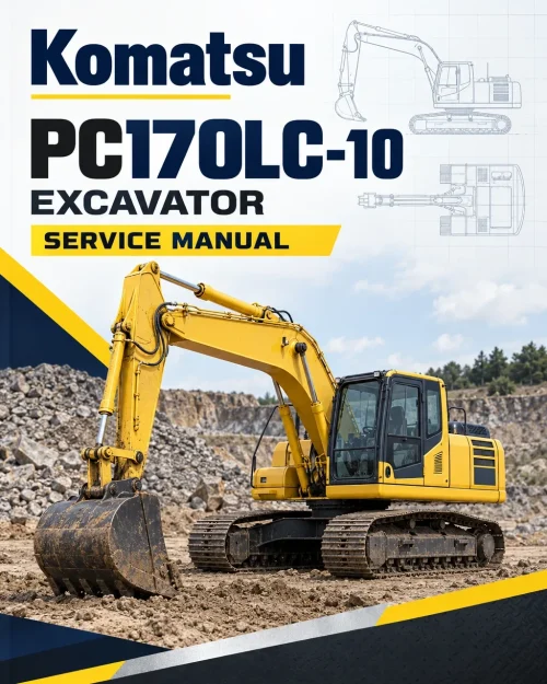 Komatsu PC170LC-10 Excavator Service Manual Komatsu PC170LC-10 Excavator Service Manual