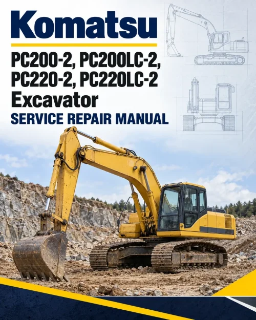 Komatsu PC200-2, PC200LC-2, PC220-2, PC220LC-2 Excavator Manual Komatsu PC200-2, PC200LC-2, PC220-2, PC220LC-2 Excavator Manual