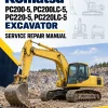 Komatsu PC200-5, PC200LC-5, PC220-5, PC220LC-5 Excavator Manual Komatsu PC200-5, PC200LC-5, PC220-5, PC220LC-5 Excavator Manual