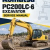 Komatsu PC200LC-6 Excavator Service Manual Komatsu PC200LC-6 Excavator Service Manual