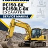 Komatsu PC150-6K, PC150LC-6K Excavator Service Manual