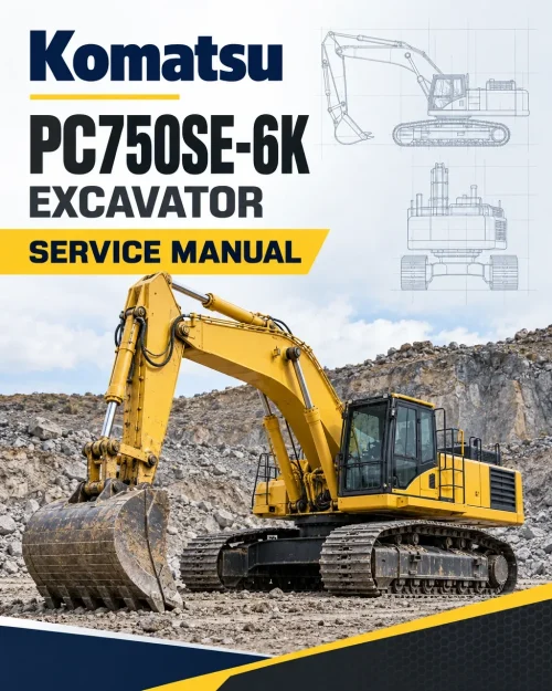 Komatsu PC750SE-6K Excavator Service Manual Komatsu PC750SE-6K Excavator Service Manual