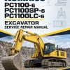 Komatsu PC1100-6, PC1100SP-6, PC1100LC-6 Excavator Manual Komatsu PC1100-6, PC1100SP-6, PC1100LC-6 Excavator Manual