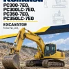 Komatsu PC300-7E0, PC300LC-7EO, PC350-7E0, PC350LC-7E0 Excavator Manual Komatsu PC300-7E0, PC300LC-7EO, PC350-7E0, PC350LC-7E0 Excavator Manual