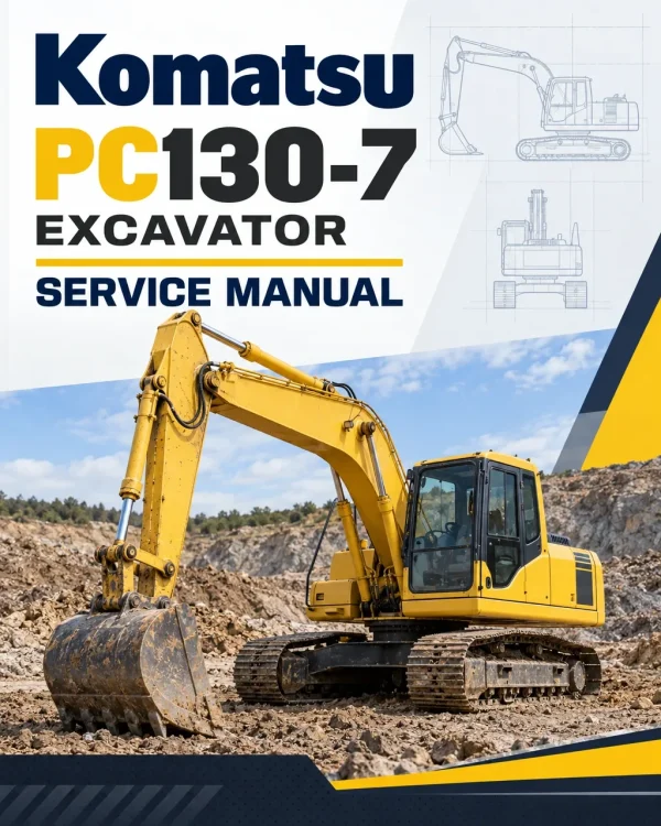 Komatsu PC130-7 Excavator Service Manual Komatsu PC130-7 Excavator Service Manual