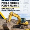 Komatsu PC200-7, PC200LC-7, PC210-7, PC210LC-7 Excavator Manual Komatsu PC200-7, PC200LC-7, PC210-7, PC210LC-7 Excavator Manual