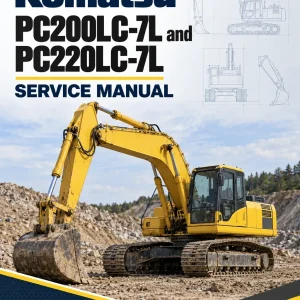 Komatsu PC200LC-7L and PC220LC-7L Service Manual Komatsu PC200LC-7L and PC220LC-7L Service Manual