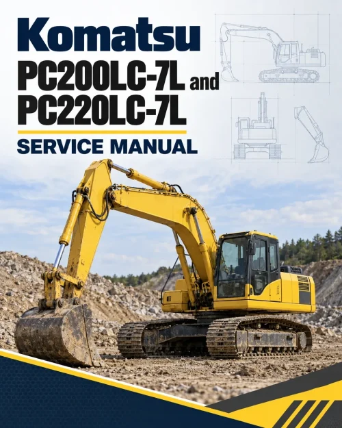 Komatsu PC200LC-7L and PC220LC-7L Service Manual Komatsu PC200LC-7L and PC220LC-7L Service Manual