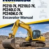 Komatsu PC210-7K, PC210LC-7K, PC240LC-7K, PC240NLC-7K Excavator Manual Komatsu PC210-7K, PC210LC-7K, PC240LC-7K, PC240NLC-7K Excavator Manual