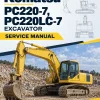 Komatsu PC220-7, PC220LC-7 Excavator Service Manual Komatsu PC220-7, PC220LC-7 Excavator Service Manual