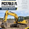 Komatsu PC270LC-7L Excavator Service Manual Komatsu PC270LC-7L Excavator Service Manual
