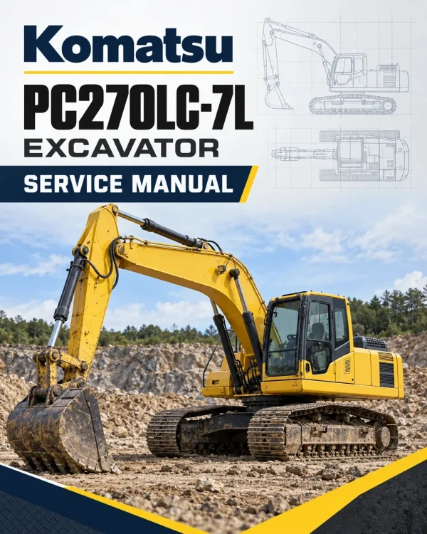 Komatsu PC270LC-7L Excavator Service Manual Komatsu PC270LC-7L Excavator Service Manual