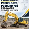 Komatsu PC300LC-7E0, PC300HD-7E0 Excavator Service Manual Komatsu PC300LC-7E0, PC300HD-7E0 Excavator Service Manual