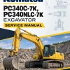 Komatsu PC340C-7K, PC340NLC-7K Excavator Service Manual Komatsu PC340C-7K, PC340NLC-7K Excavator Service Manual
