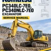 Komatsu PC340LC-7E0, PC340NLC-7E0 Excavator Service Manual