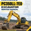 Komatsu PC350LL-7E0 Excavator Service Manual