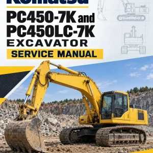 Komatsu PC450-7K and PC450LC-7K Excavator Service Manual Komatsu PC450-7K and PC450LC-7K Excavator Service Manual