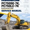 Komatsu PC750SE-7K, PC750LC-7K Excavator Service Manual Komatsu PC750SE-7K, PC750LC-7K Excavator Service Manual