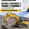 Komatsu PC750-7, PC750LC-7, PC800-7, PC800SE-7 Excavator Service Manual Komatsu PC750-7, PC750LC-7, PC800-7, PC800SE-7 Excavator Service Manual