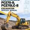 Komatsu PC270-8, PC270LC-8 Excavator Service Manual