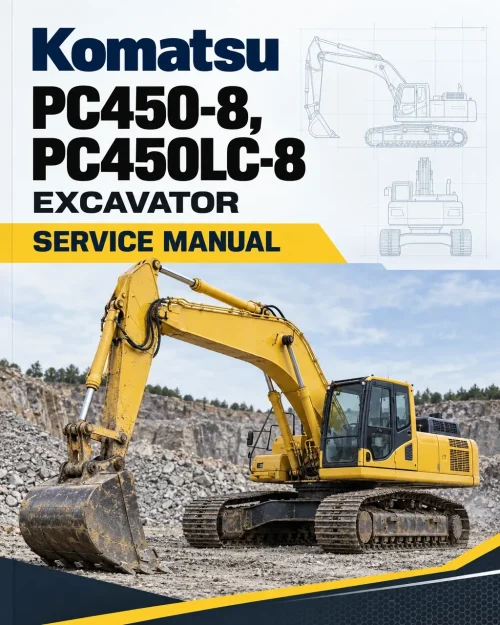 Komatsu PC450-8, PC450LC-8 Excavator Service Manual Komatsu PC450-8, PC450LC-8 Excavator Service Manual