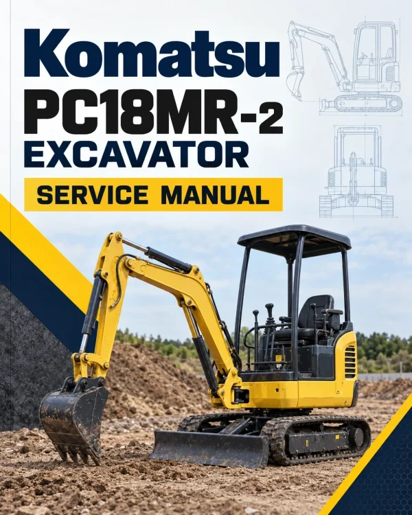 Komatsu PC18MR-2 Excavator Service Manual Komatsu PC18MR-2 Excavator Service Manual
