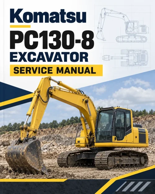 Komatsu PC130-8 Excavator Service Manual Komatsu PC130-8 Excavator Service Manual