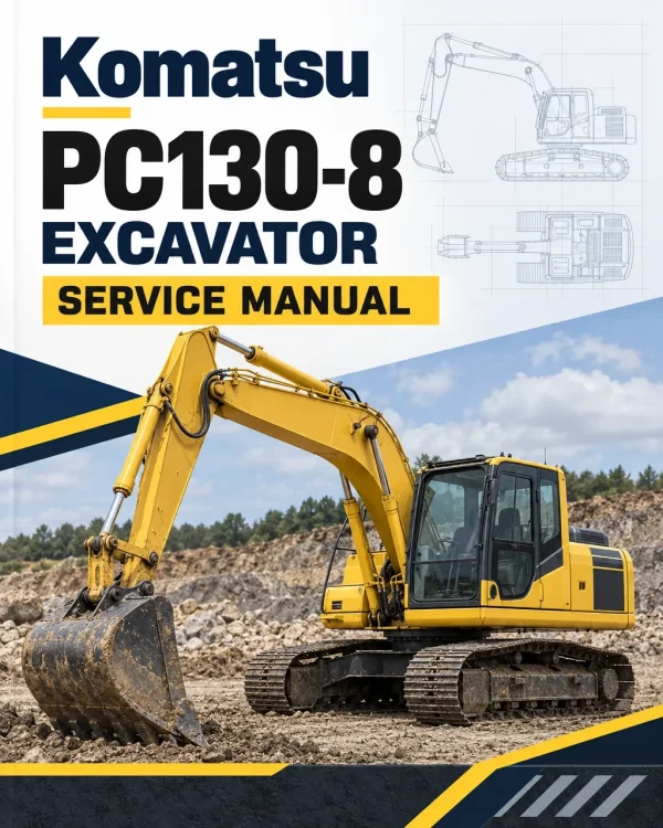 Komatsu PC130-8 Excavator Service Manual Komatsu PC130-8 Excavator Service Manual