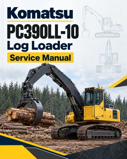 Komatsu PC390LL-10 Log Loader Service Manual Komatsu PC390LL-10 Log Loader Service Manual