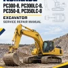 Komatsu PC300-8, PC300LC-8, PC350-8, PC350LC-8 Excavator Manual Komatsu PC300-8, PC300LC-8, PC350-8, PC350LC-8 Excavator Manual