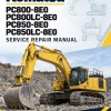 Komatsu PC800-8E0, PC800LC-8E0, PC850-8E0, PC850LC-8E0 Manual Komatsu PC800-8E0, PC800LC-8E0, PC850-8E0, PC850LC-8E0 Manual