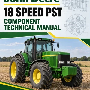 John Deere 18 Speed PST Component Technical Manual (CTM168) John Deere 18 Speed PST Component Technical Manual (CTM168)