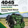 John Deere 4045 4-Valve Diesel Engine Level 34 ECU Service Repair Manual (CTM120119)