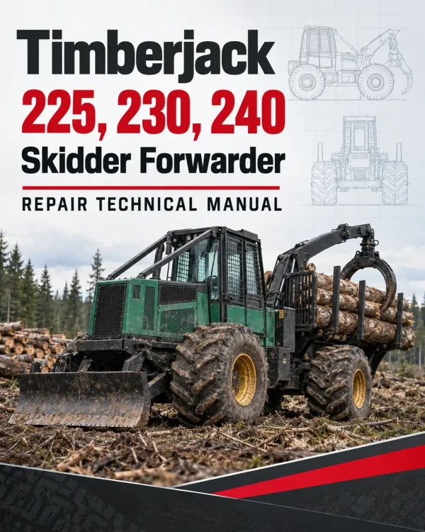 Timberjack 225, 230, 240 Skidder Forwarder Repair Technical Manual Timberjack 225, 230, 240 Skidder Forwarder Repair Technical Manual
