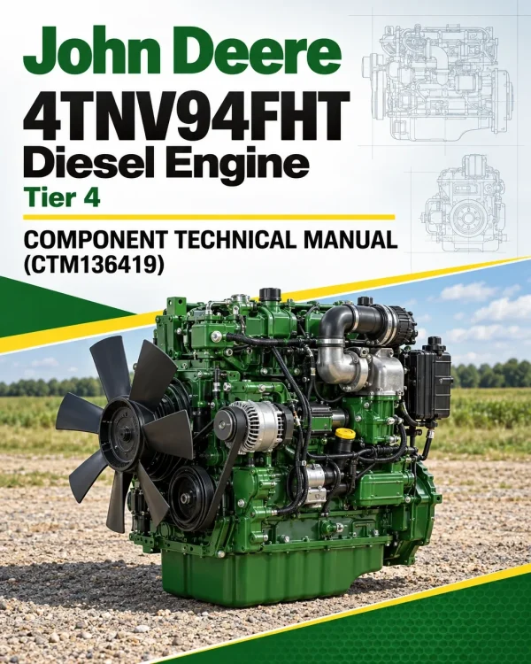 John Deere 4TNV94FHT Diesel Engine Tier 4 Component Technical Manual (CTM136419) John Deere 4TNV94FHT Diesel Engine Tier 4 Component Technical Manual (CTM136419)