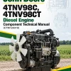 John Deere 4TNV98C, 4TNV98CT Diesel Engine Component Technical Manual (CTM120319)