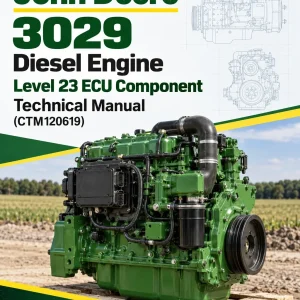 John Deere 3029 Diesel Engine Level 23 ECU Component Technical Manual (CTM120619) John Deere 3029 Diesel Engine Level 23 ECU Component Technical Manual (CTM120619)