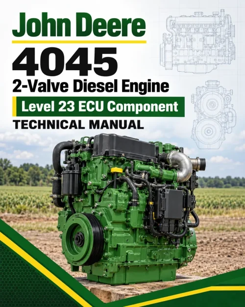John Deere 4045 2-Valve Diesel Engine Level 23 ECU Component Technical Manual (CTM132219) John Deere 4045 2-Valve Diesel Engine Level 23 ECU Component Technical Manual (CTM132219)