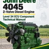 John Deere 4045 2-Valve Diesel Engine Level 34 ECU Component Technical Manual (CTM148719)