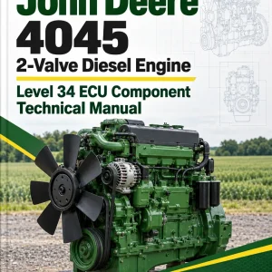 John Deere 4045 2-Valve Diesel Engine Level 34 ECU Component Technical Manual (CTM148719) John Deere 4045 2-Valve Diesel Engine Level 34 ECU Component Technical Manual (CTM148719)
